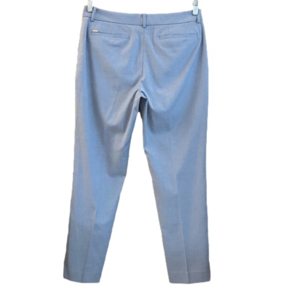 EUC DKNY Light Blue Straight Leg Trousers Size 4 - Picture 3 of 9